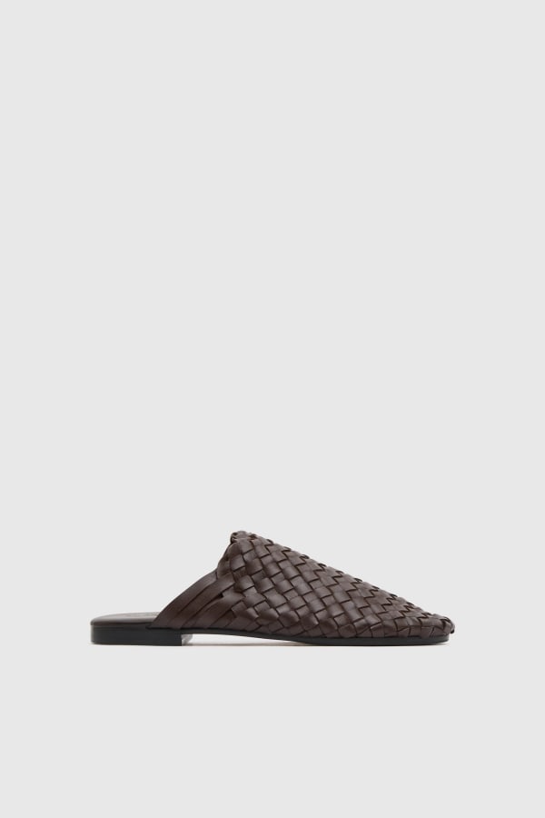 Bunto Woven Loafer Chocolate