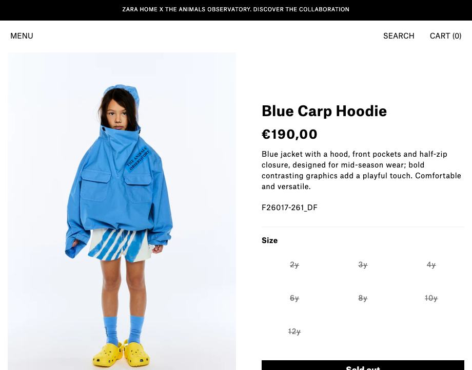 Blue Carp Hoodie