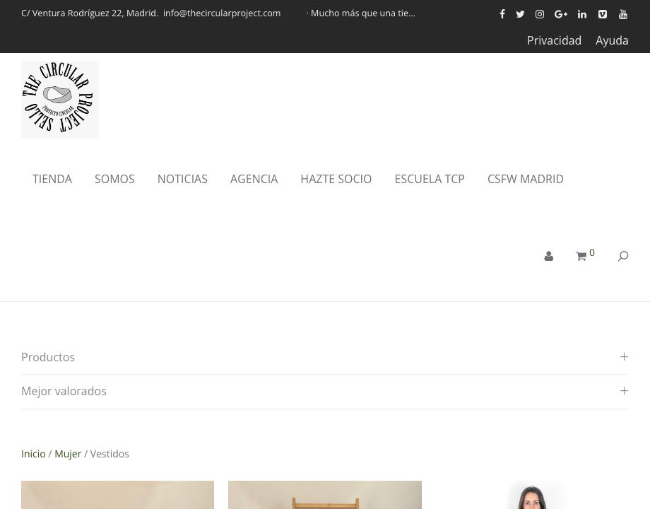 Vestidos sostenibles