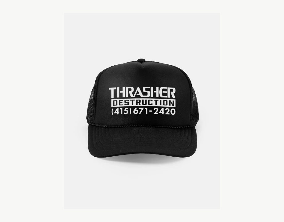 DESTRUCTION TRUCKER - BLACK/BLACK