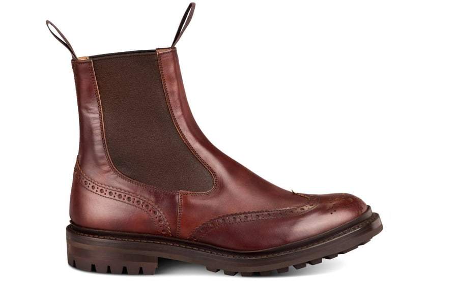 Henry Country Dealer Boot Burgundy Museum