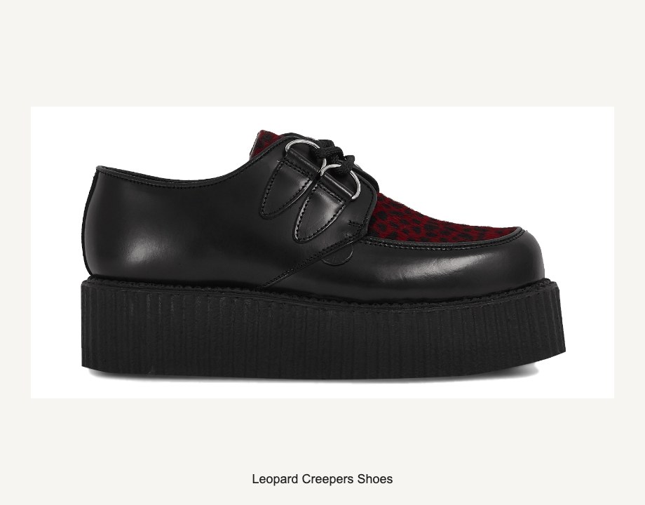 Leopard Creepers Shoes