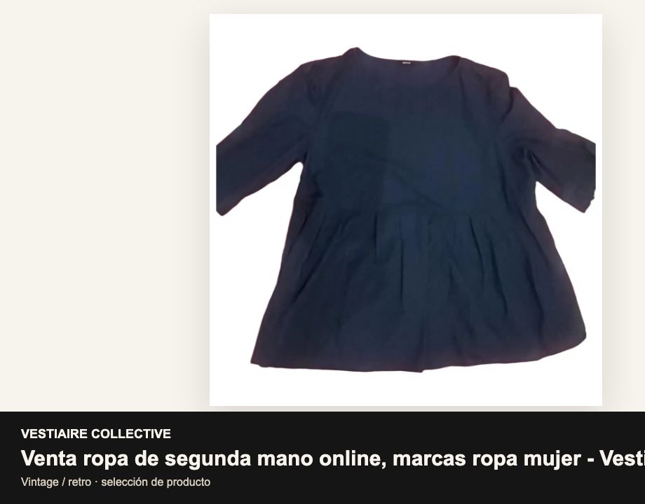 Vintage mujer