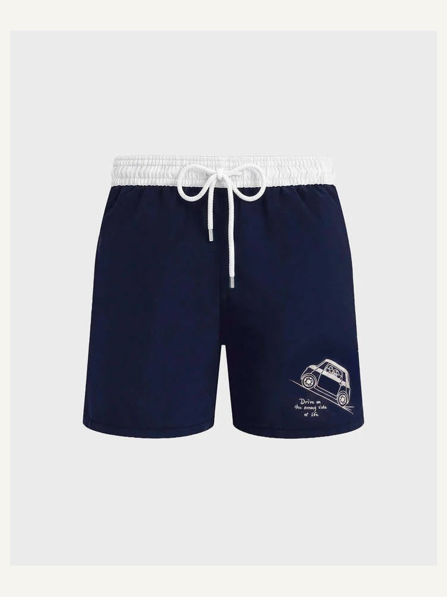 Embroidered Swim Shorts Sunny Topolino