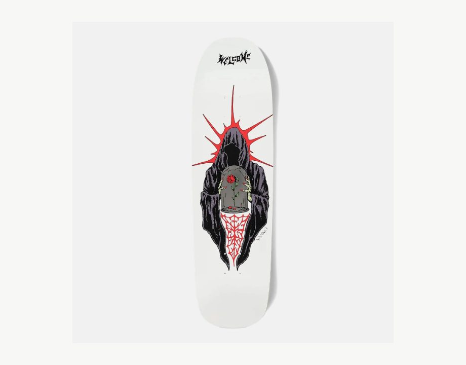 Welcome Skateboards - 9.0" Jake Yanko Wilted On Panther Skateboard Deck