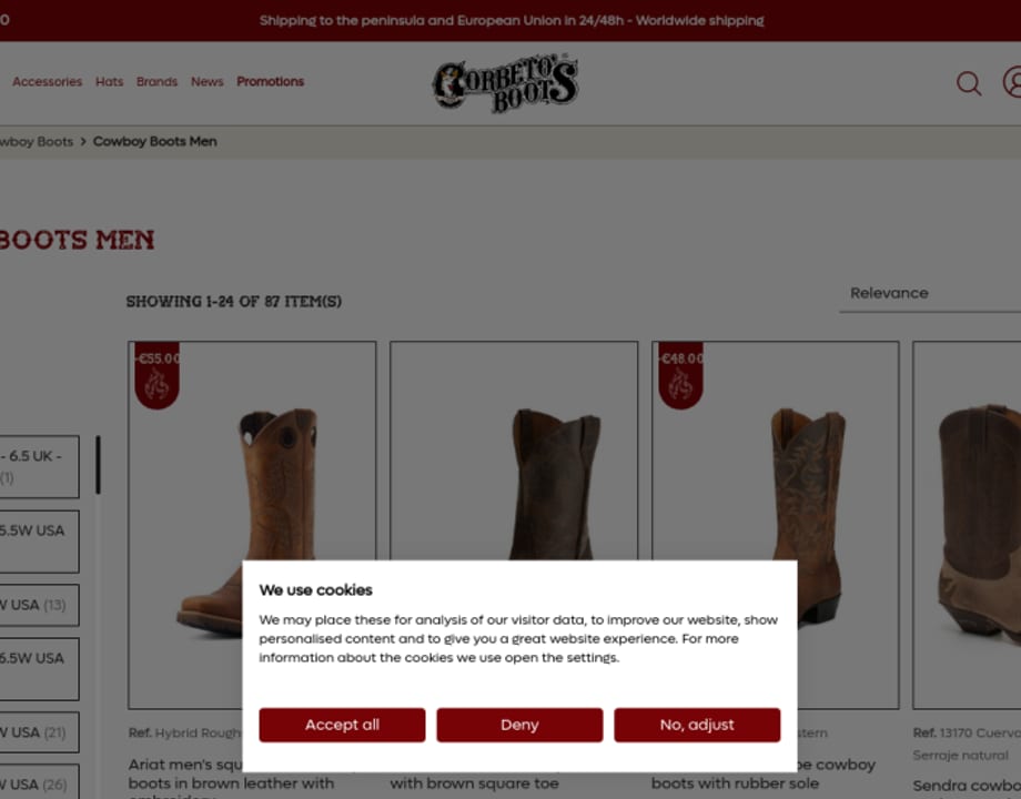 Cowboy Boots Men