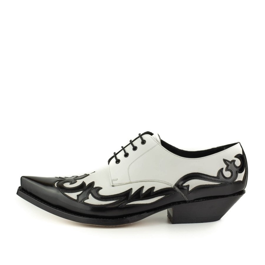 Mayura Boots 2541 Florentic Negro Box Blanco