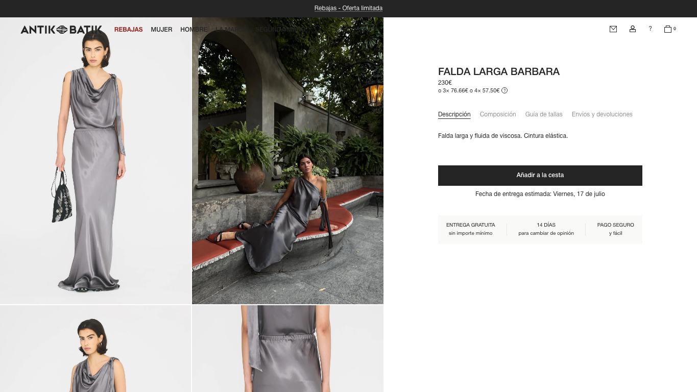 Producto destacado de Antik Batik