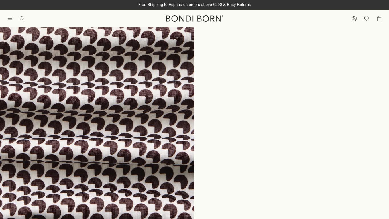 Captura real de una ficha de producto de Bondi Born