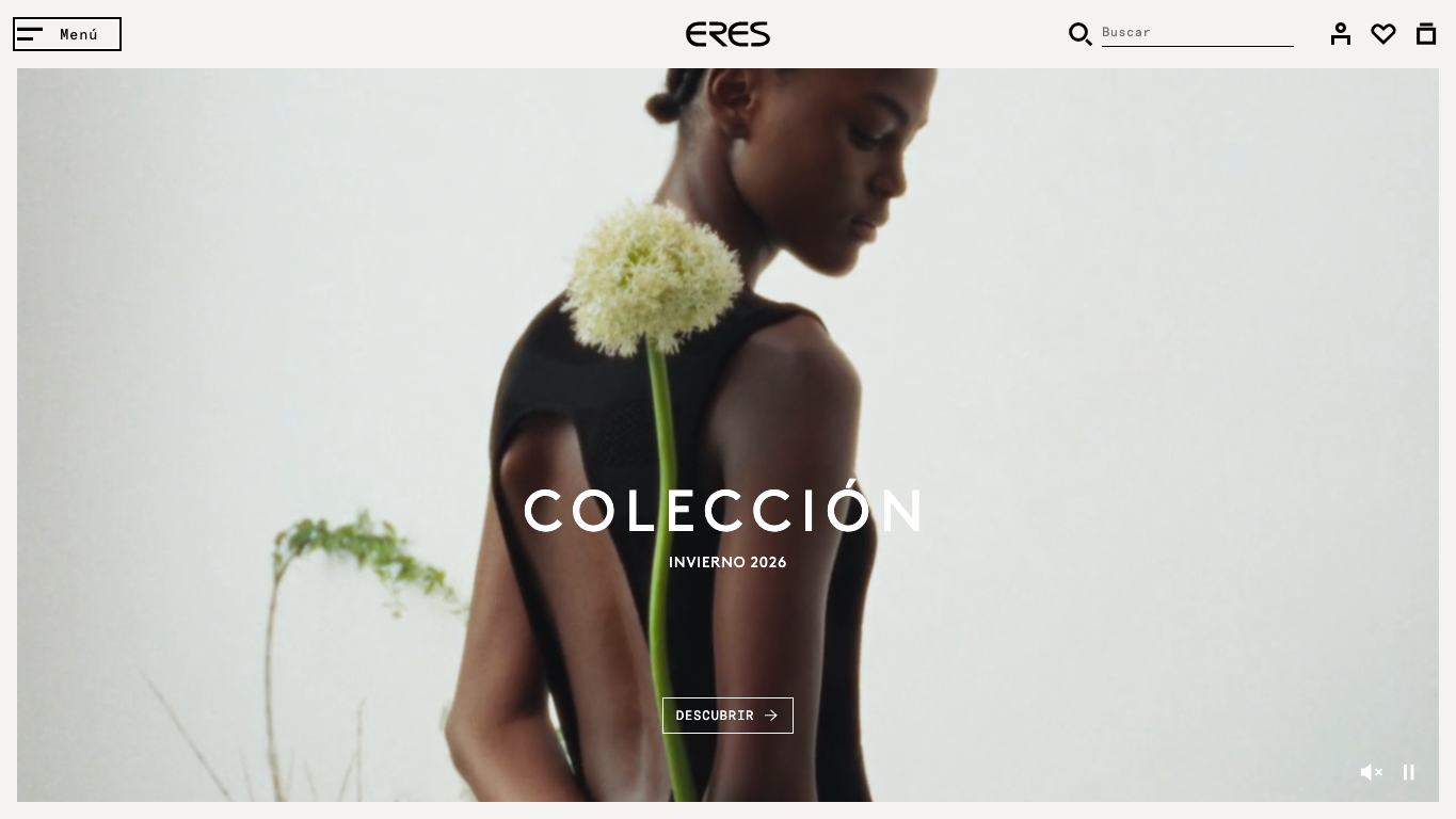 Captura real de la home de Eres