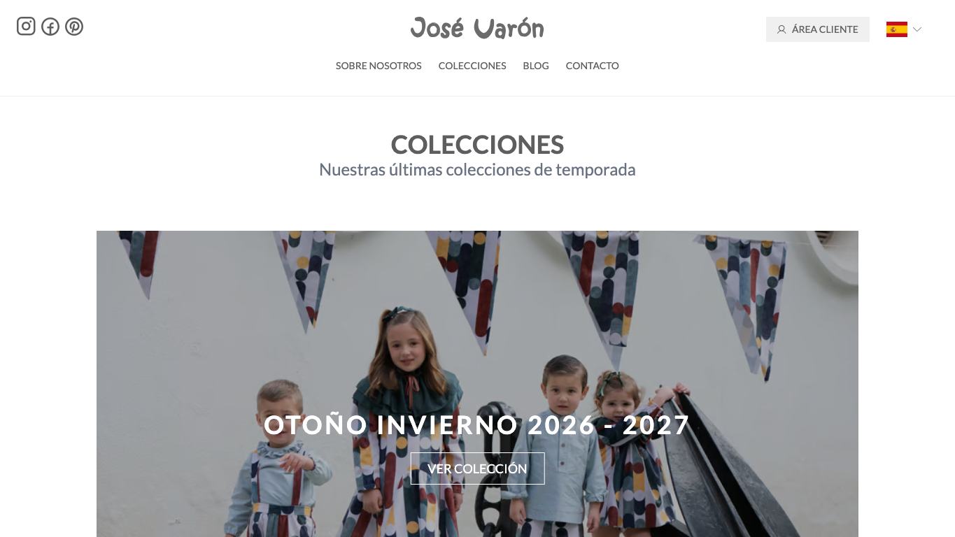 Captura real de producto o colección de Jose Varon