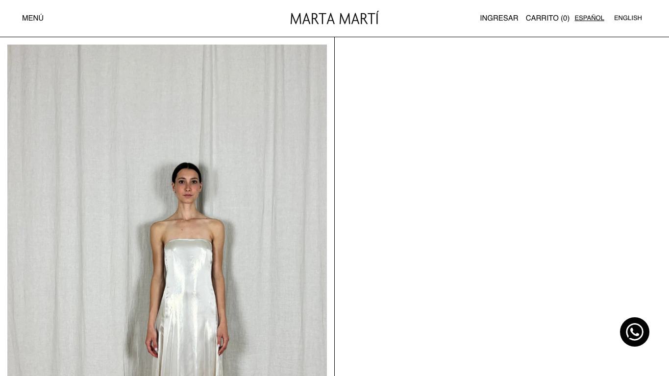 Captura real de una ficha de producto de Marta Marti
