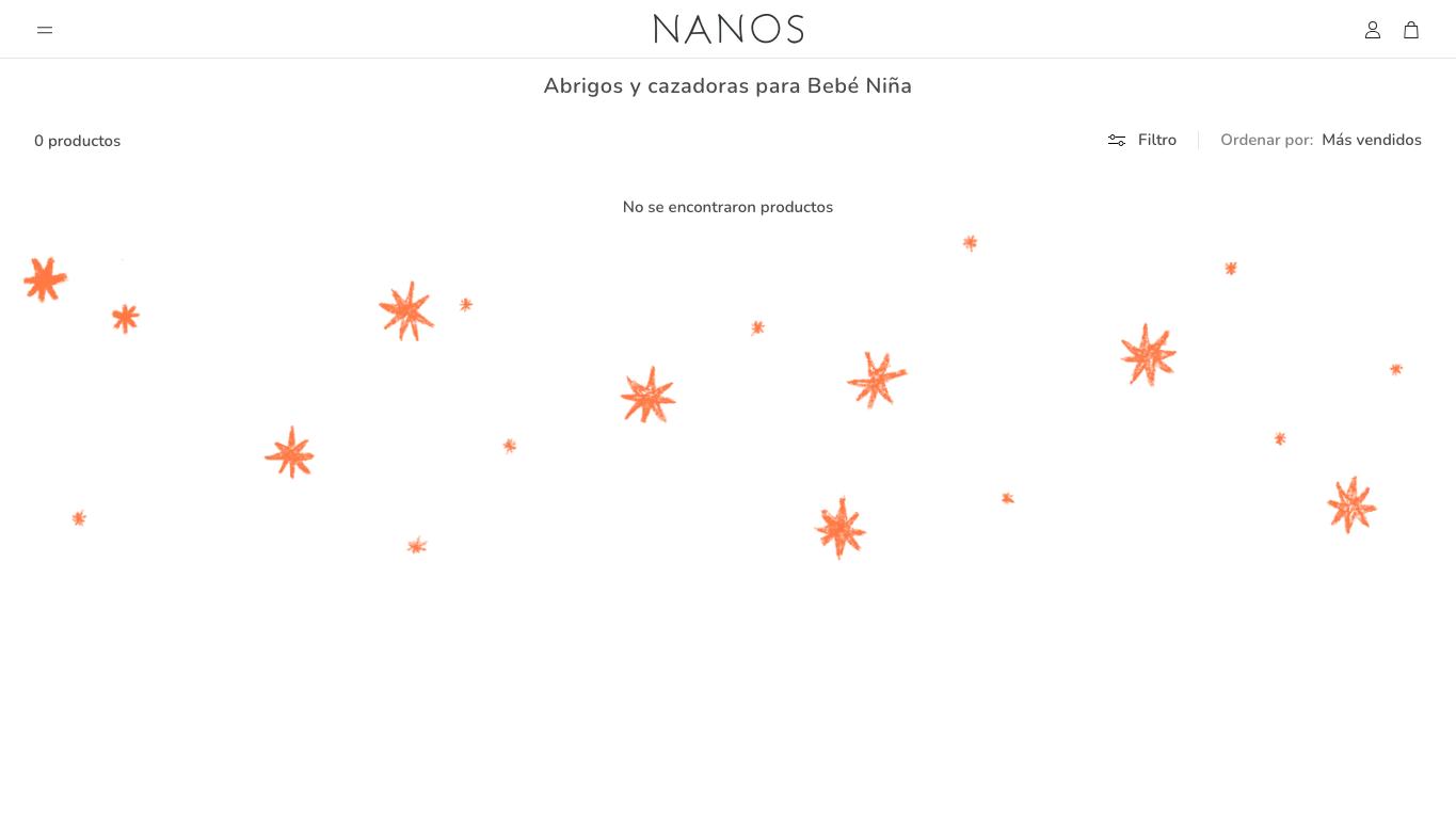 Captura real de producto o colección de Nanos