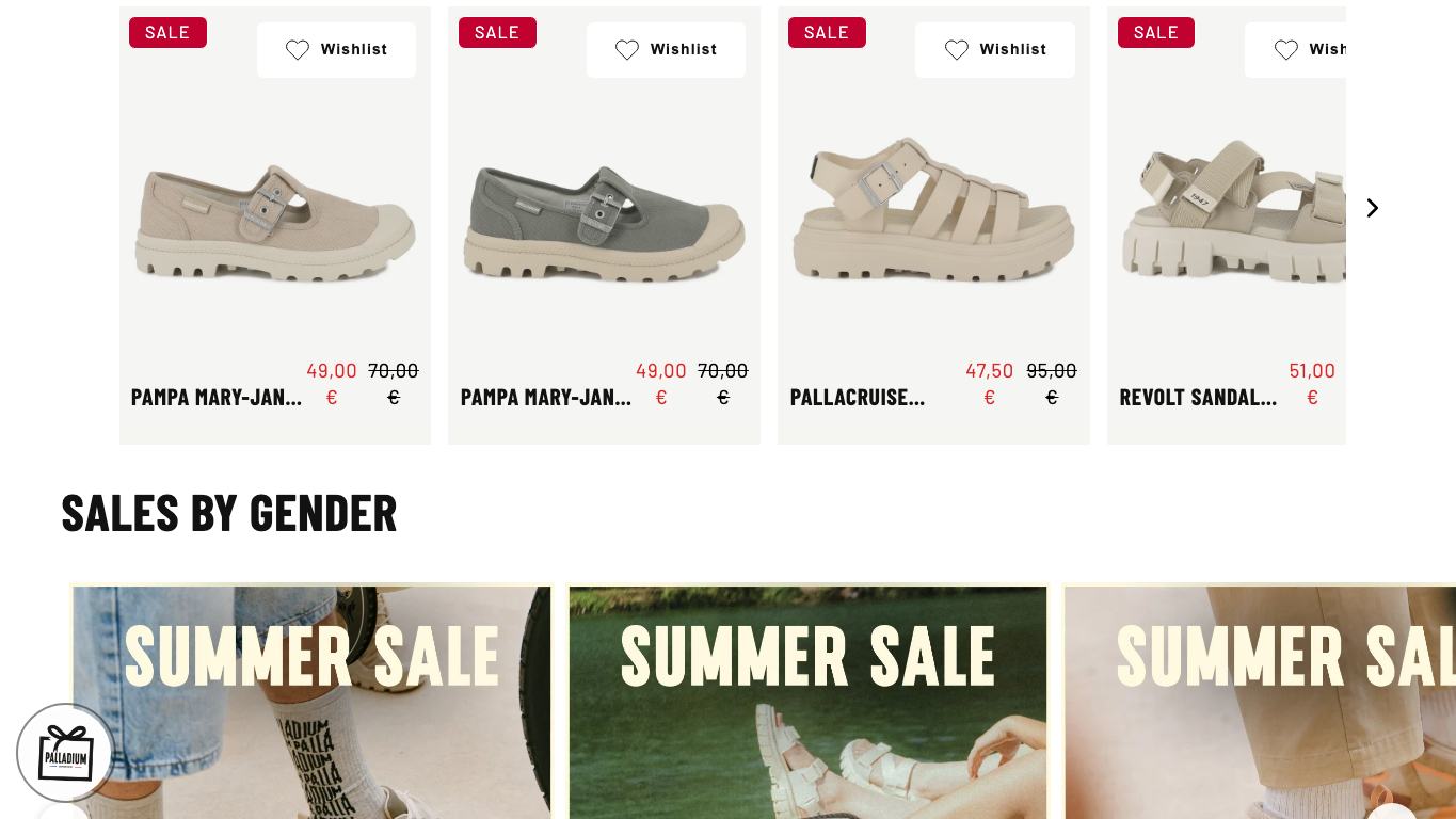 Catálogo y módulos de Palladium