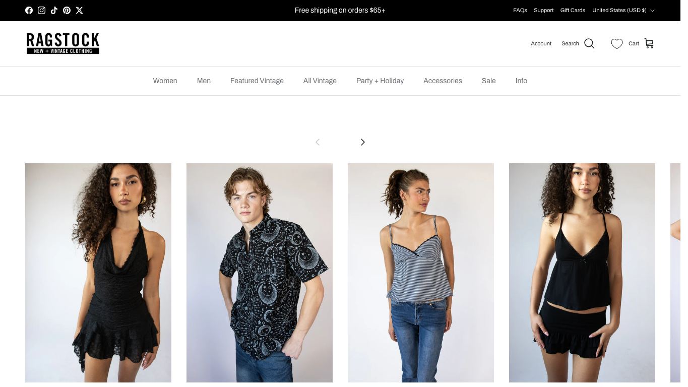 Home de Ragstock