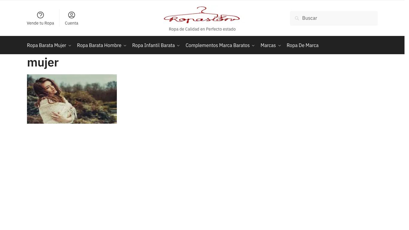 Producto destacado de Ropasion