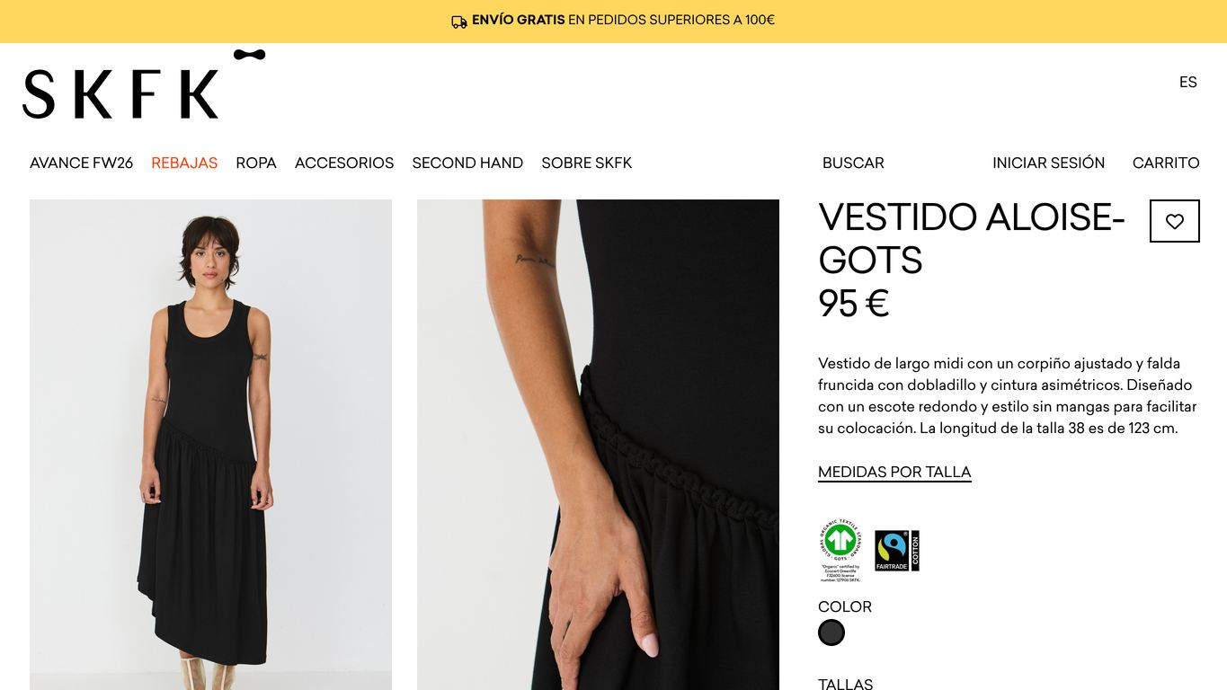 Captura real de una ficha de producto de SKFK