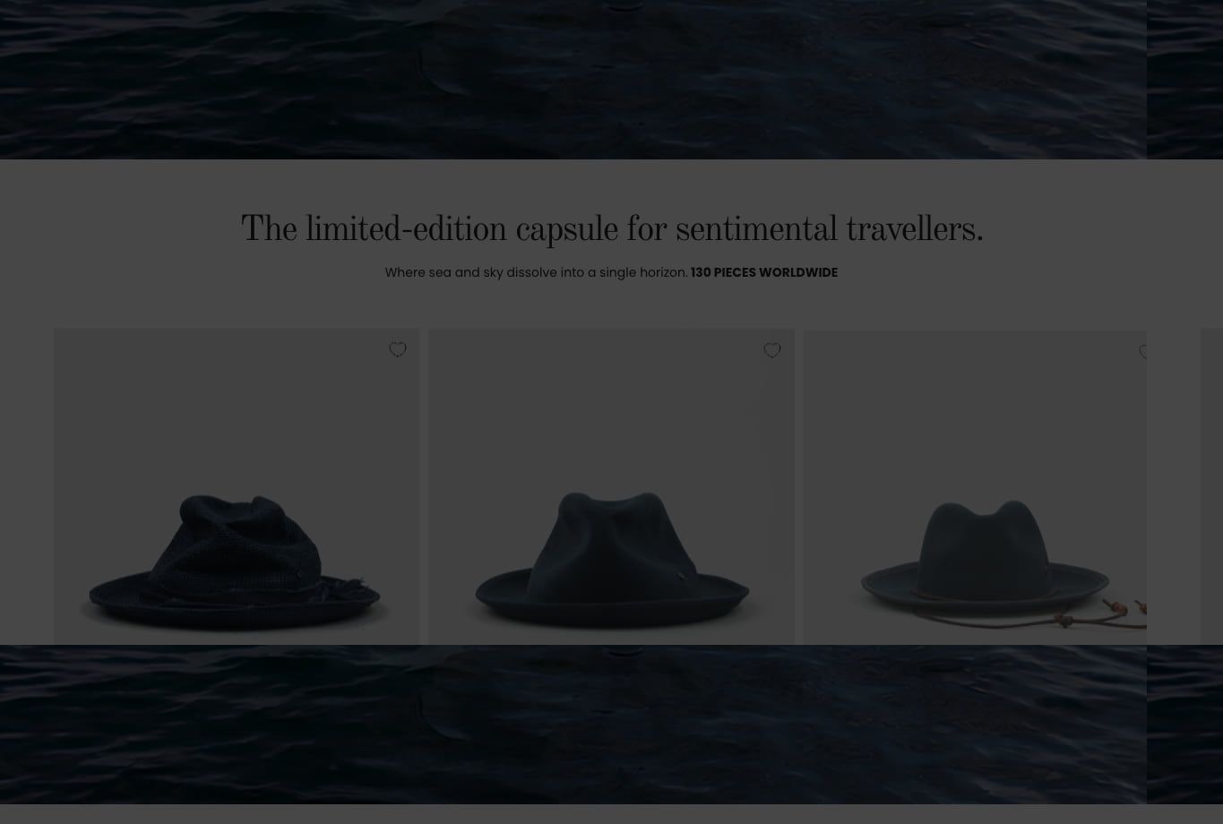 Zona intermedia del catálogo online de SuperDuper Hats