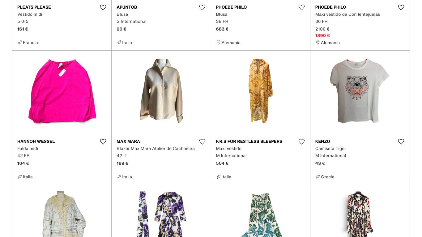 Producto destacado de Vestiaire Collective