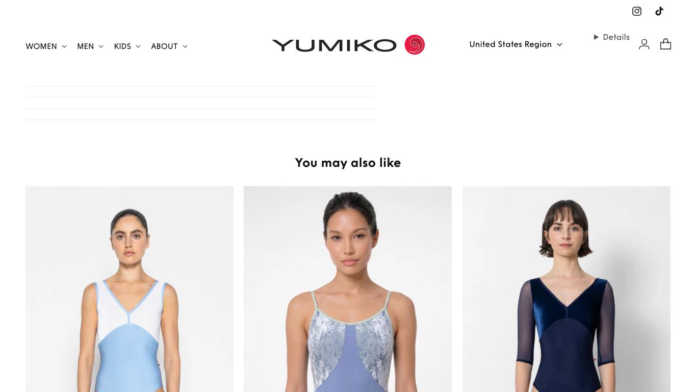 Captura real de una ficha de producto de Yumiko